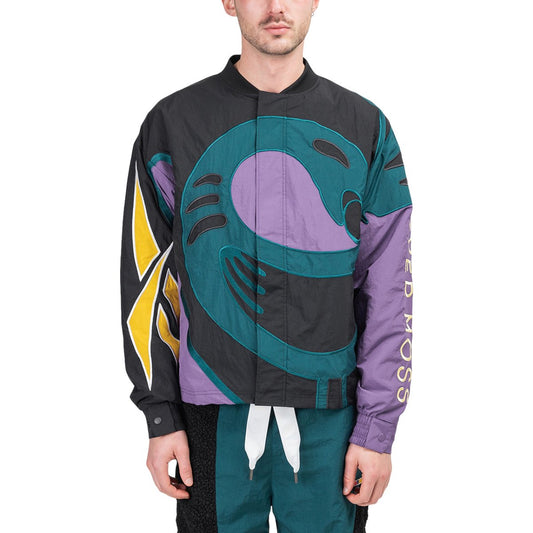 Reebok X Pyer Moss Sankofa Bomber (Schwarz / Teal / Lila)  - Allike Store