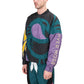 Reebok X Pyer Moss Sankofa Bomber (Schwarz / Teal / Lila)  - Allike Store