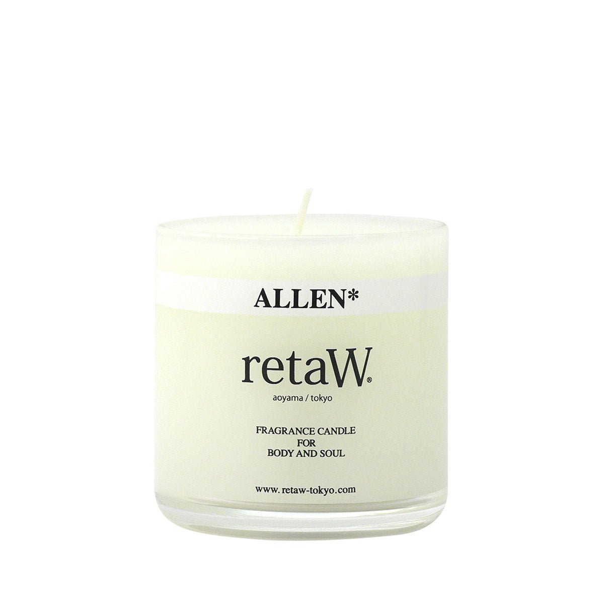 retaW Fragrance Candle  'Allen'  - Allike Store