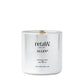 retaW Fragrance Candle 'Allen' (Metallic Silver)  - Allike Store