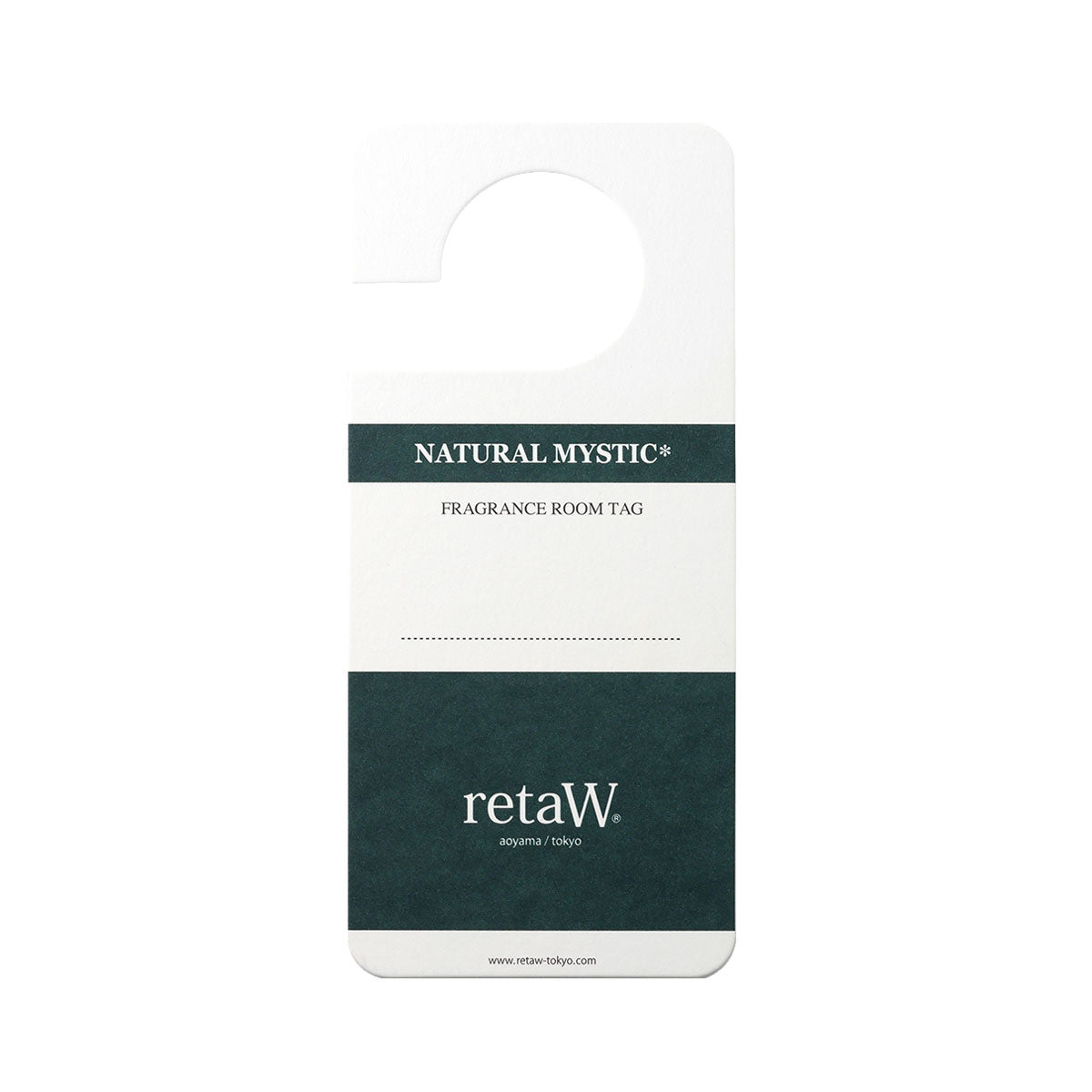 retaW Fragrance Room Tag 'Natural Mystic'  - Allike Store