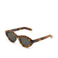 Retrosuperfuture Cocca Spotted Havana Sunglasses (Braun)  - Allike Store
