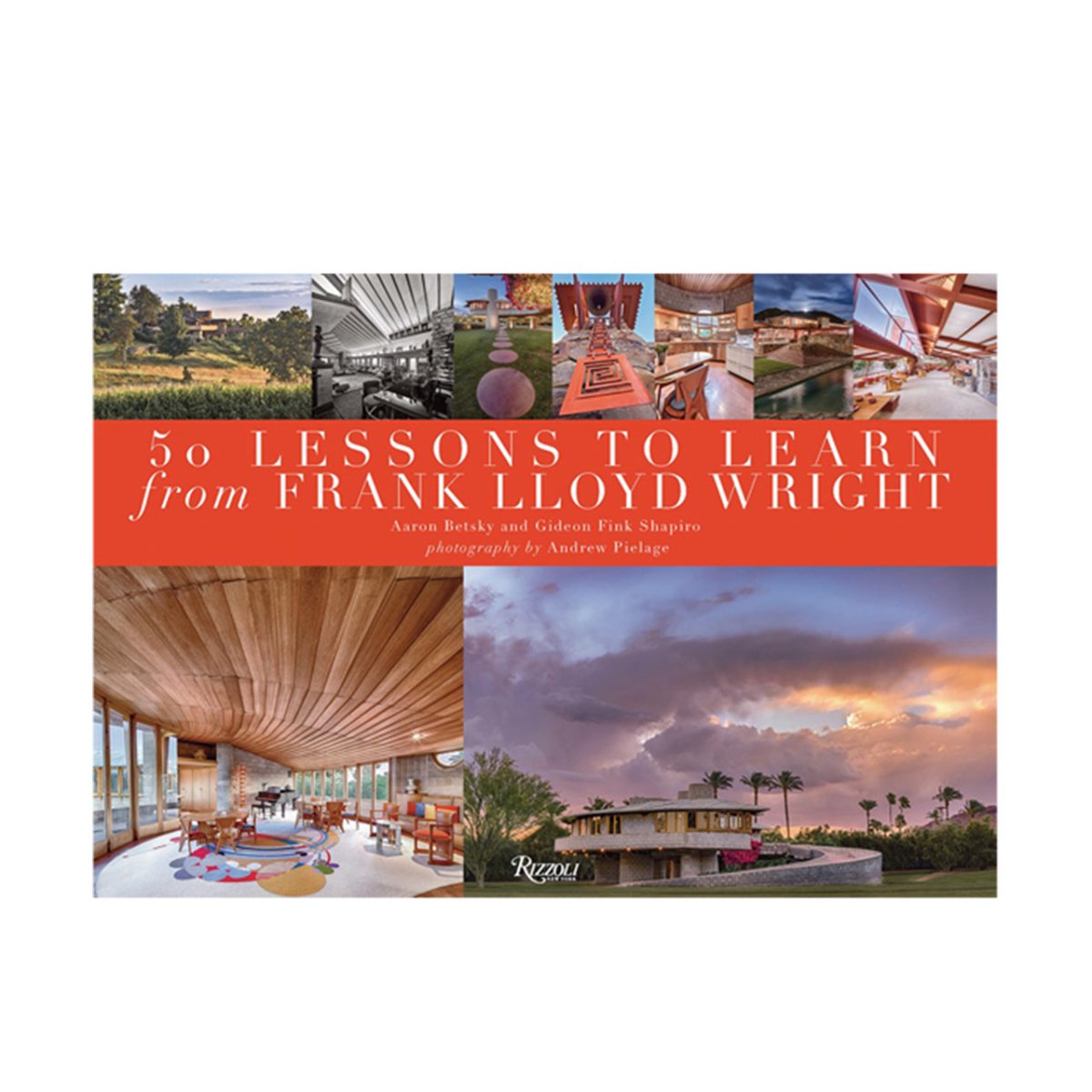 Rizzoli 50 Lessons to Learn from Frank Lloyd Wright  - Allike Store