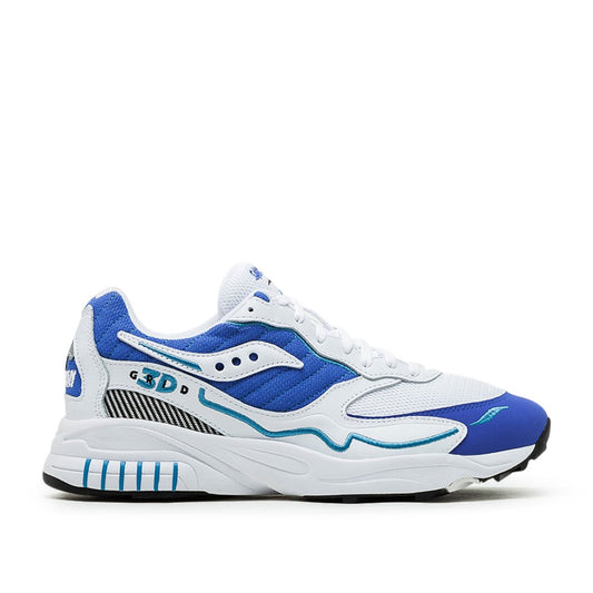 Saucony 3D Grid Hurricane (Blau / Weiss)  - Cheap Sneakersbe Jordan Outlet