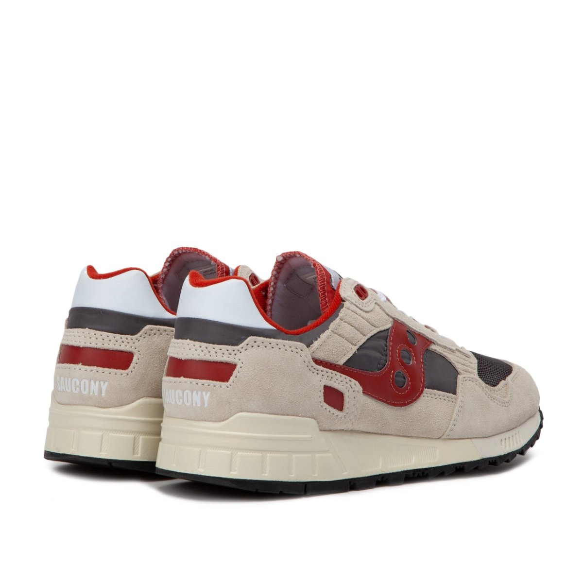 Saucony shadow 5000 vintage off white grey 2024 red