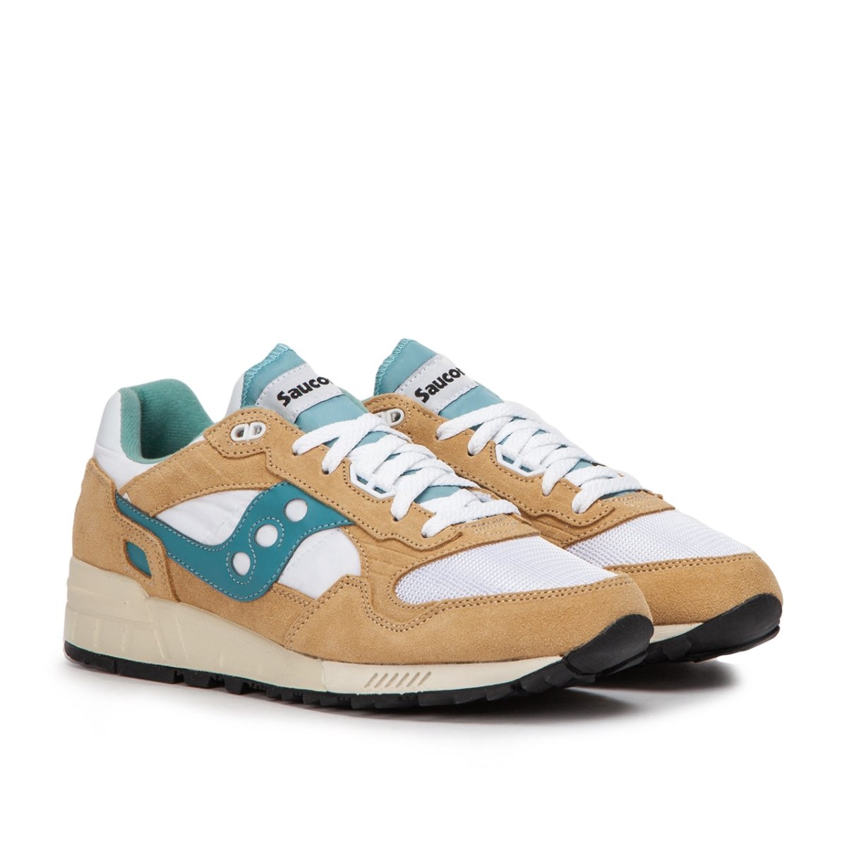 Saucony shadow 5000 vintage tan white blue best sale