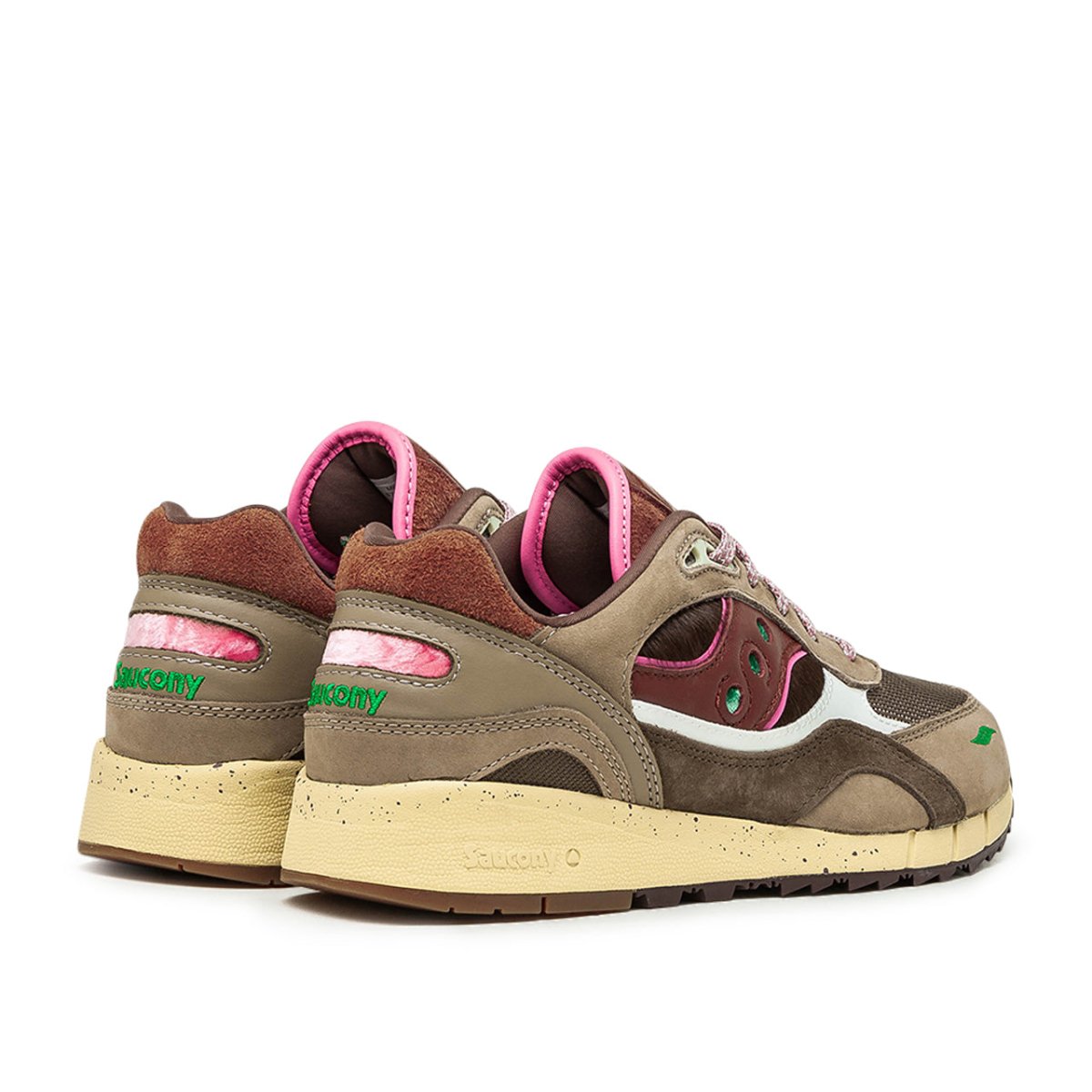 Saucony x Feature Shadow 6000 'Chocolate Chip' (Braun / Rot)  - Allike Store