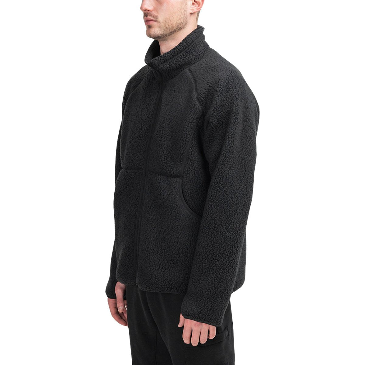 Snow Peak Classic Fleece Jacket Black SW 19AU0040 Allike Store