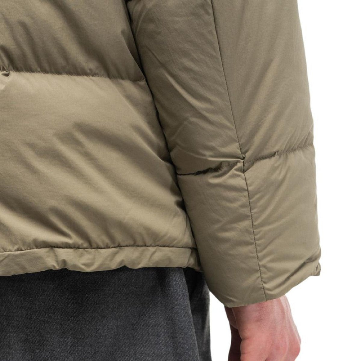 Snow Peak Recycled Nylon Ripstop Down Jacket (Beige)  - Allike Store