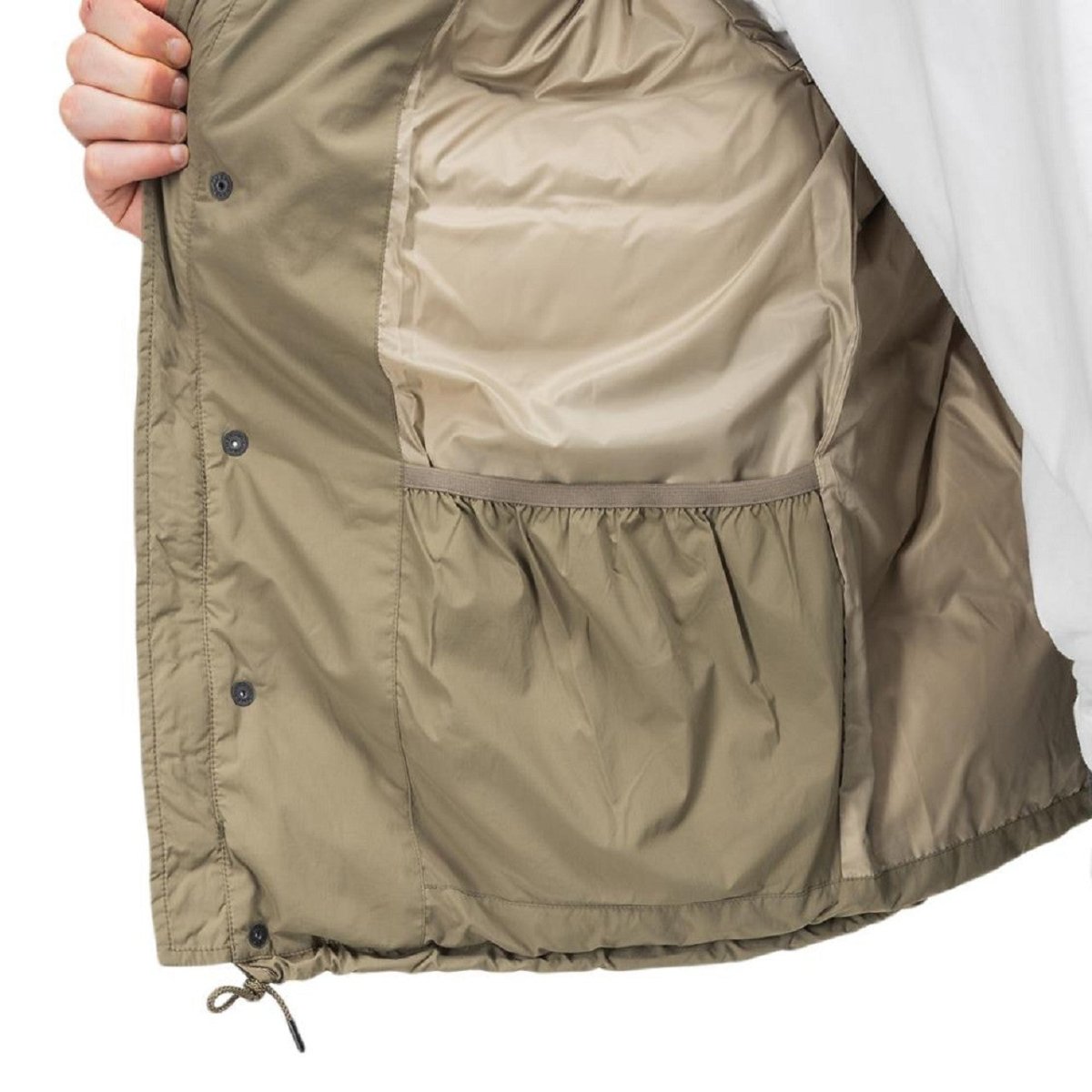 Snow Peak Recycled Nylon Ripstop Down Jacket (Beige)  - Allike Store