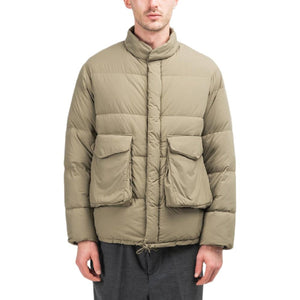 Snow Peak Recycled Nylon Ripstop Down Jacket (Beige)  - Allike Store