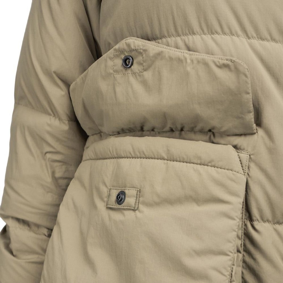 Snow Peak Recycled Nylon Ripstop Down Jacket (Beige)  - Allike Store