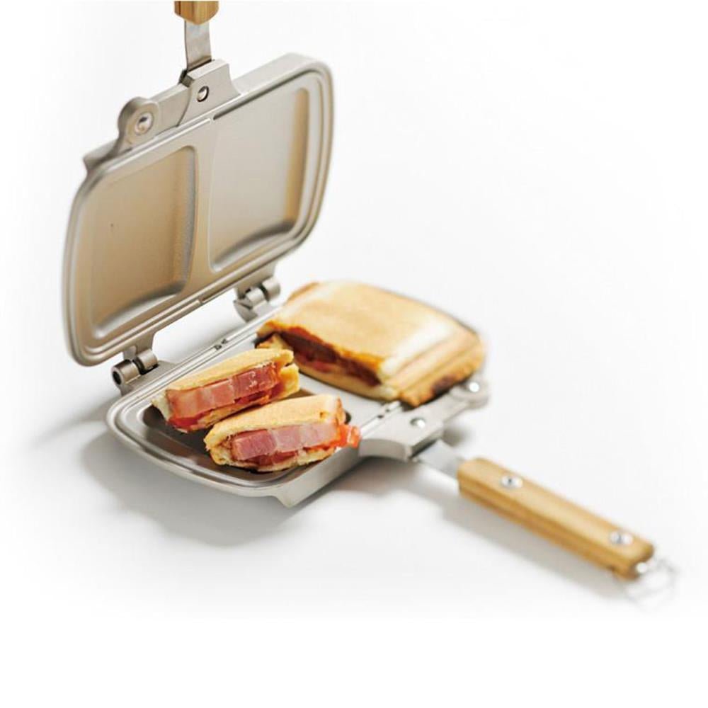 Snow Peak Tramezzino Sandwich Cooker (Silber)  - Allike Store