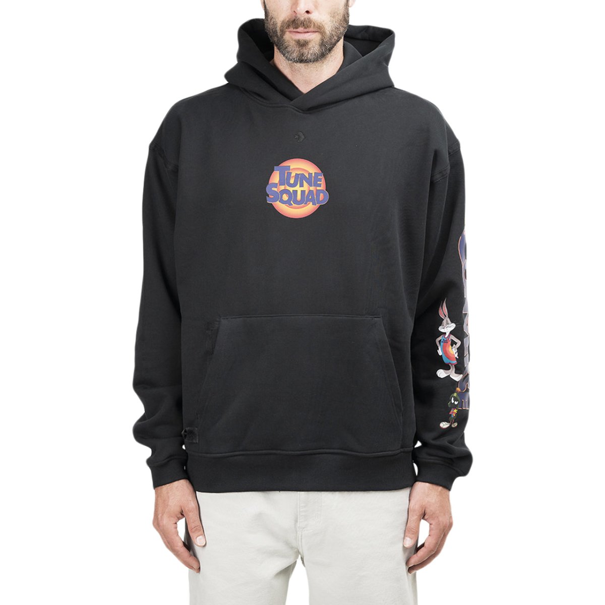 Space Jam: A New Legacy x Converse Hoodie (Schwarz)  - Allike Store