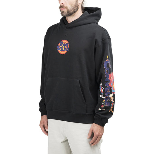 Space Jam: A New Legacy x Converse Hoodie (Schwarz)  - Allike Store