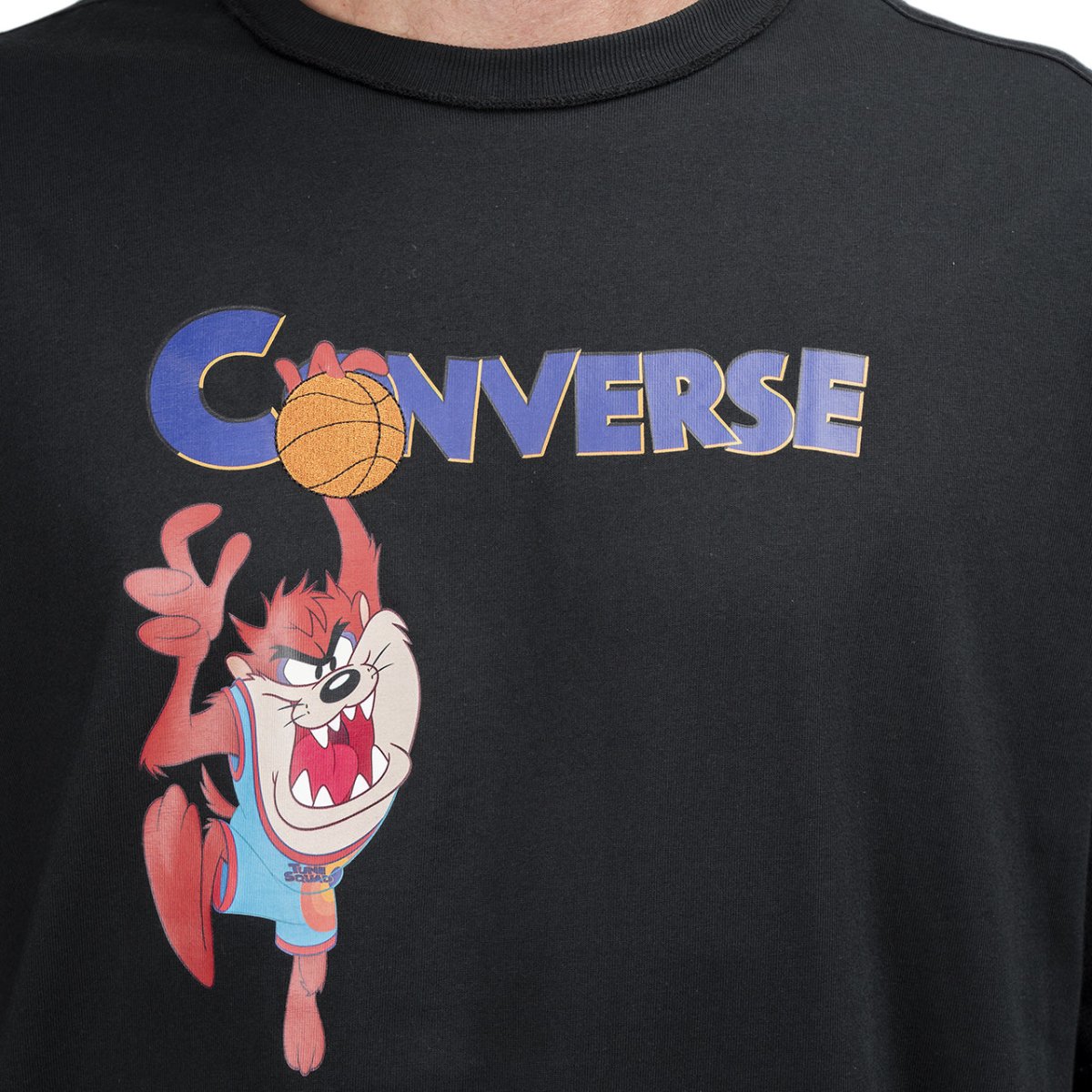 Space Jam: A New Legacy x Converse Tee (Schwarz)  - Allike Store