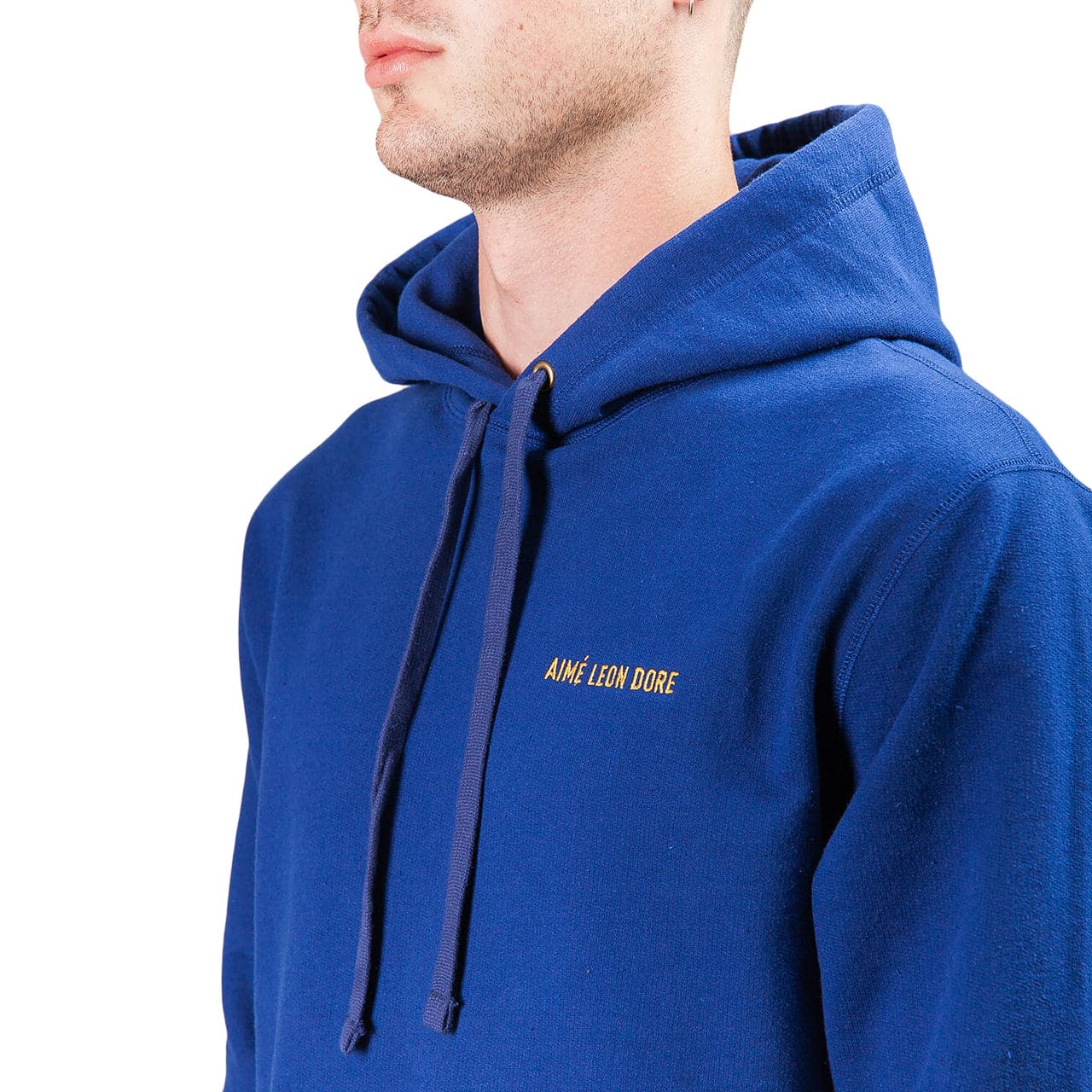 Aimé Leon Dore Distressed Hoodie (Dunkelblau)  - Allike Store