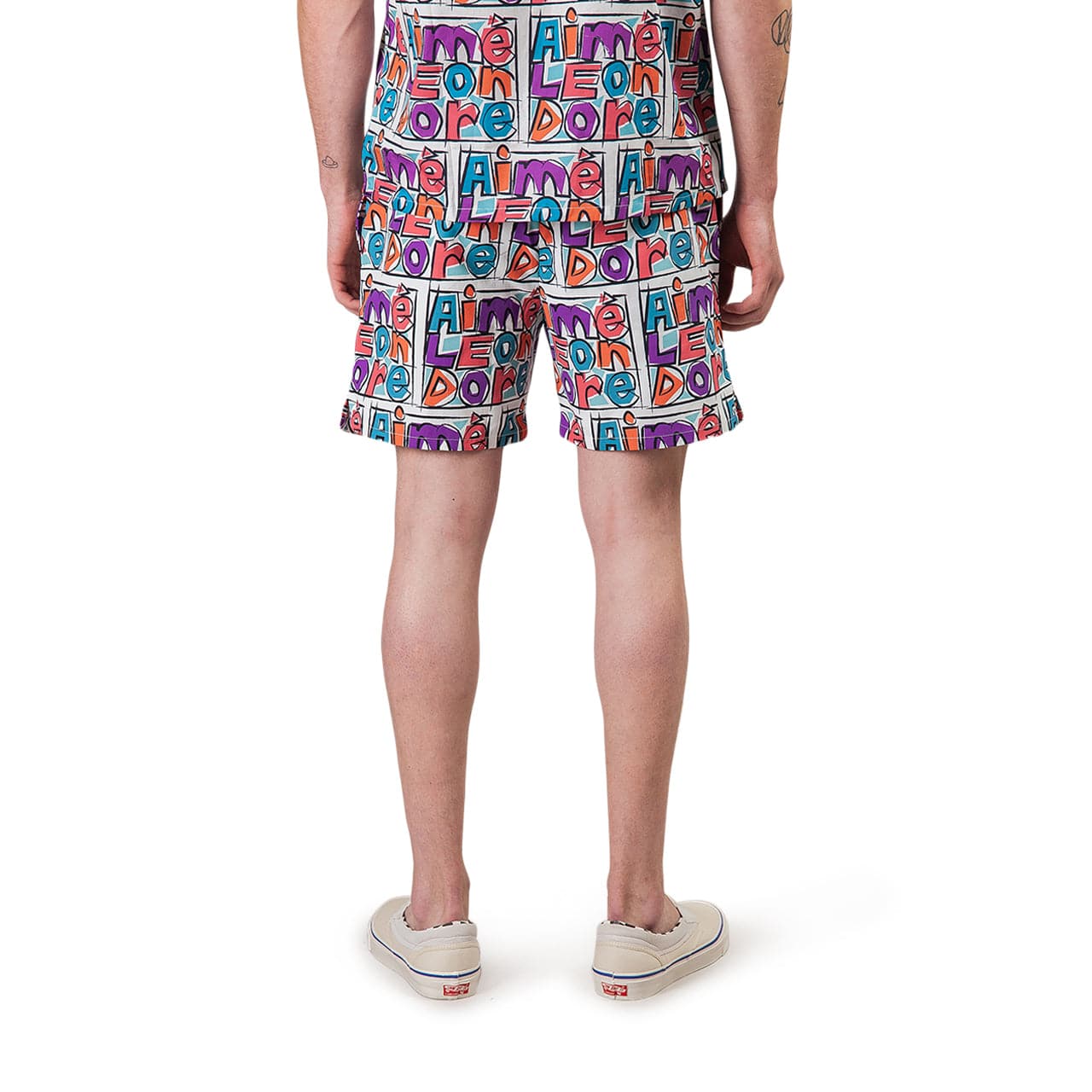 Aimé Leon Dore Crayon Print Swim Shorts (Multi)  - Allike Store
