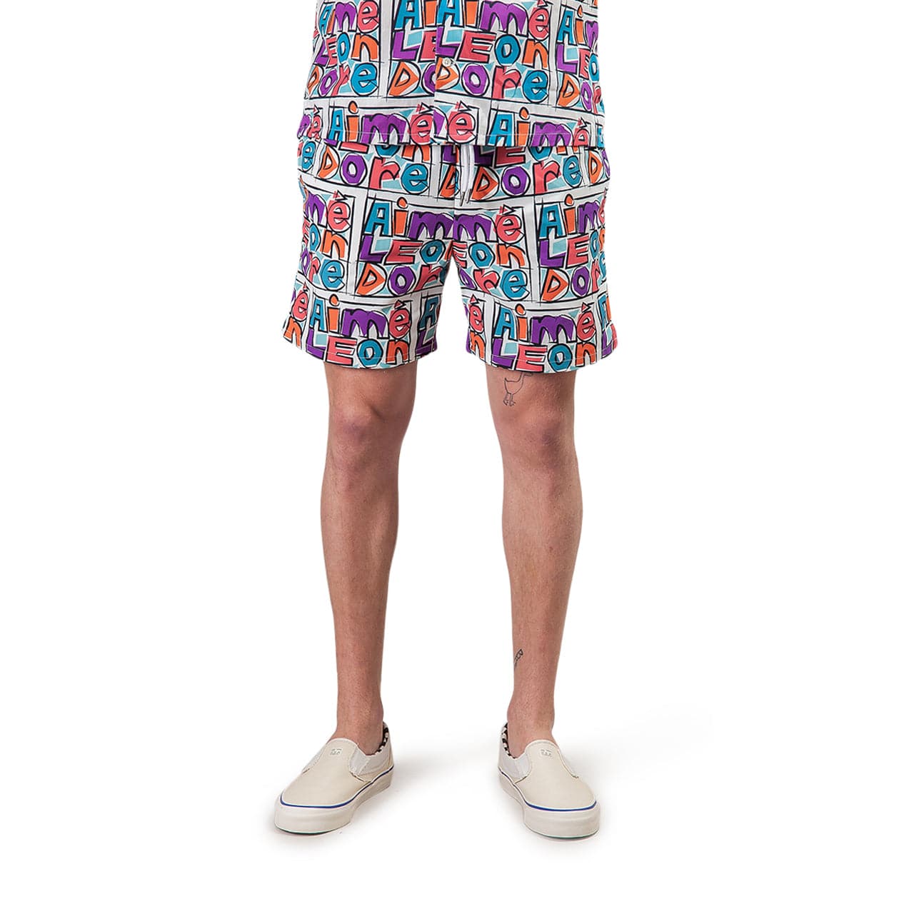 Aimé Leon Dore Crayon Print Swim Shorts (Multi)  - Allike Store