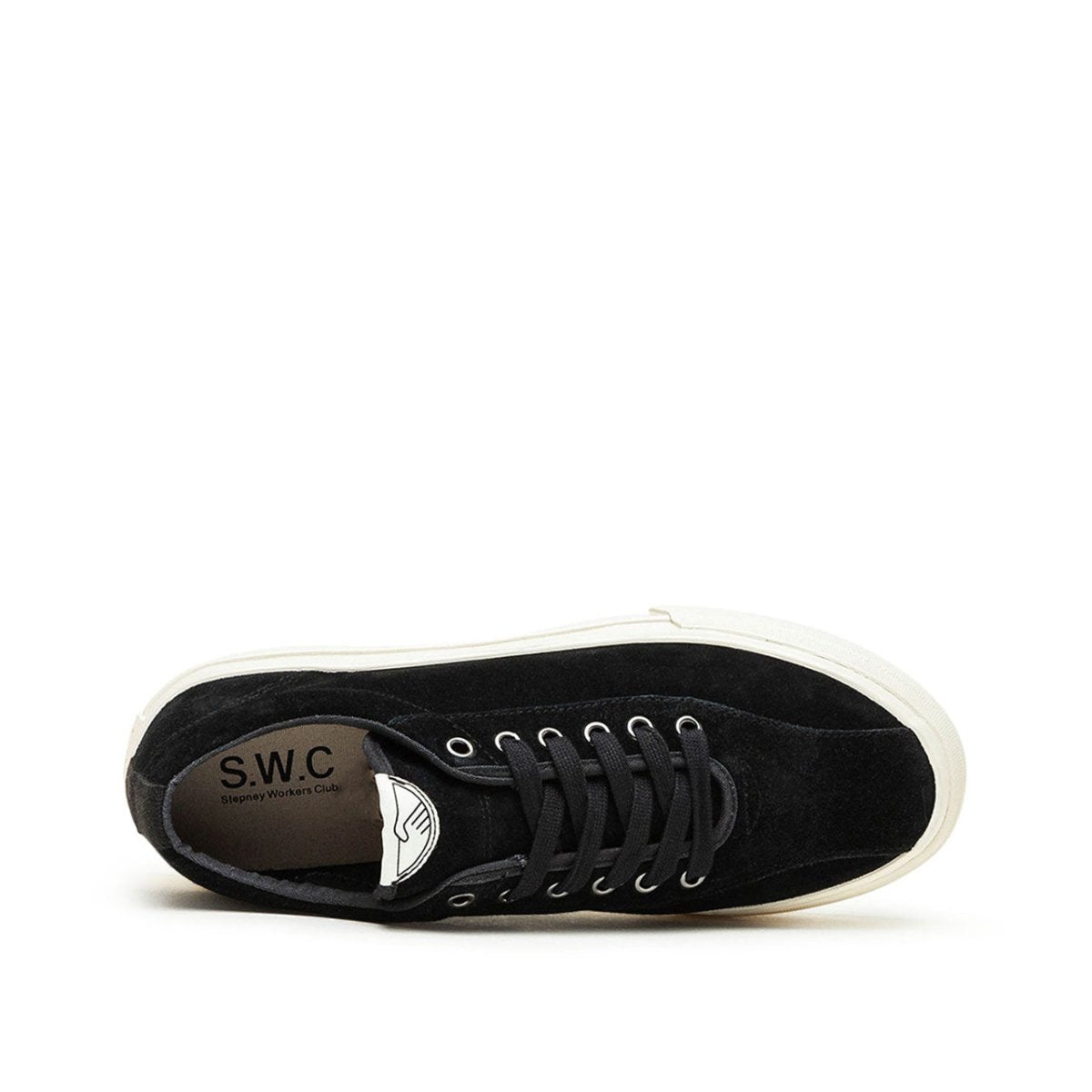 Stepney Workers Club WMNS Dellow L Suede (Schwarz)  - Allike Store