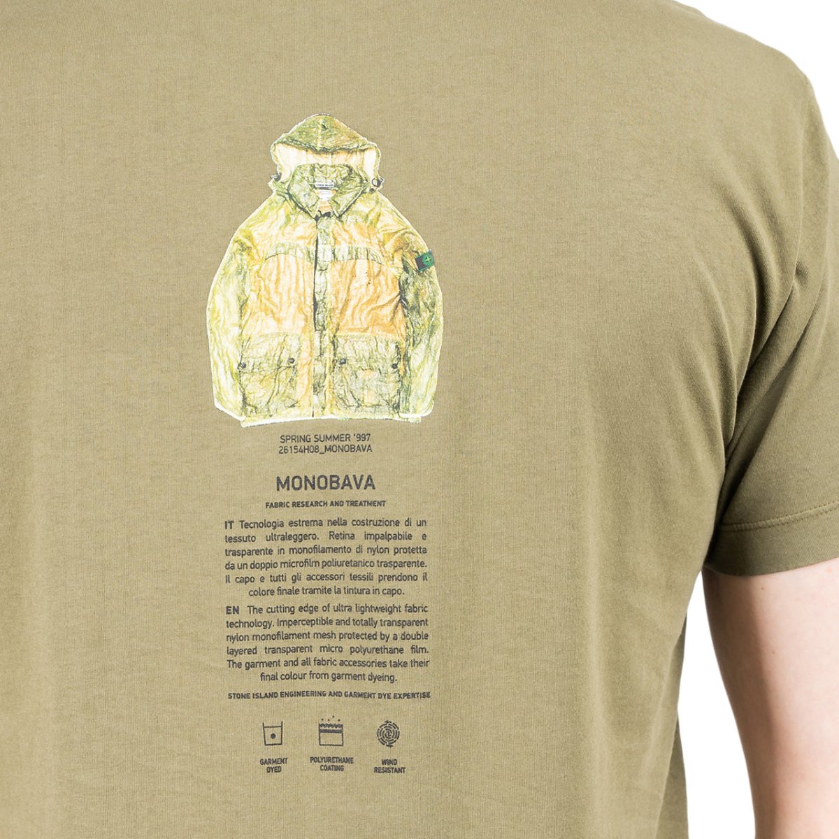Stone Island Archivio T-Shirt (Olive)  - Allike Store