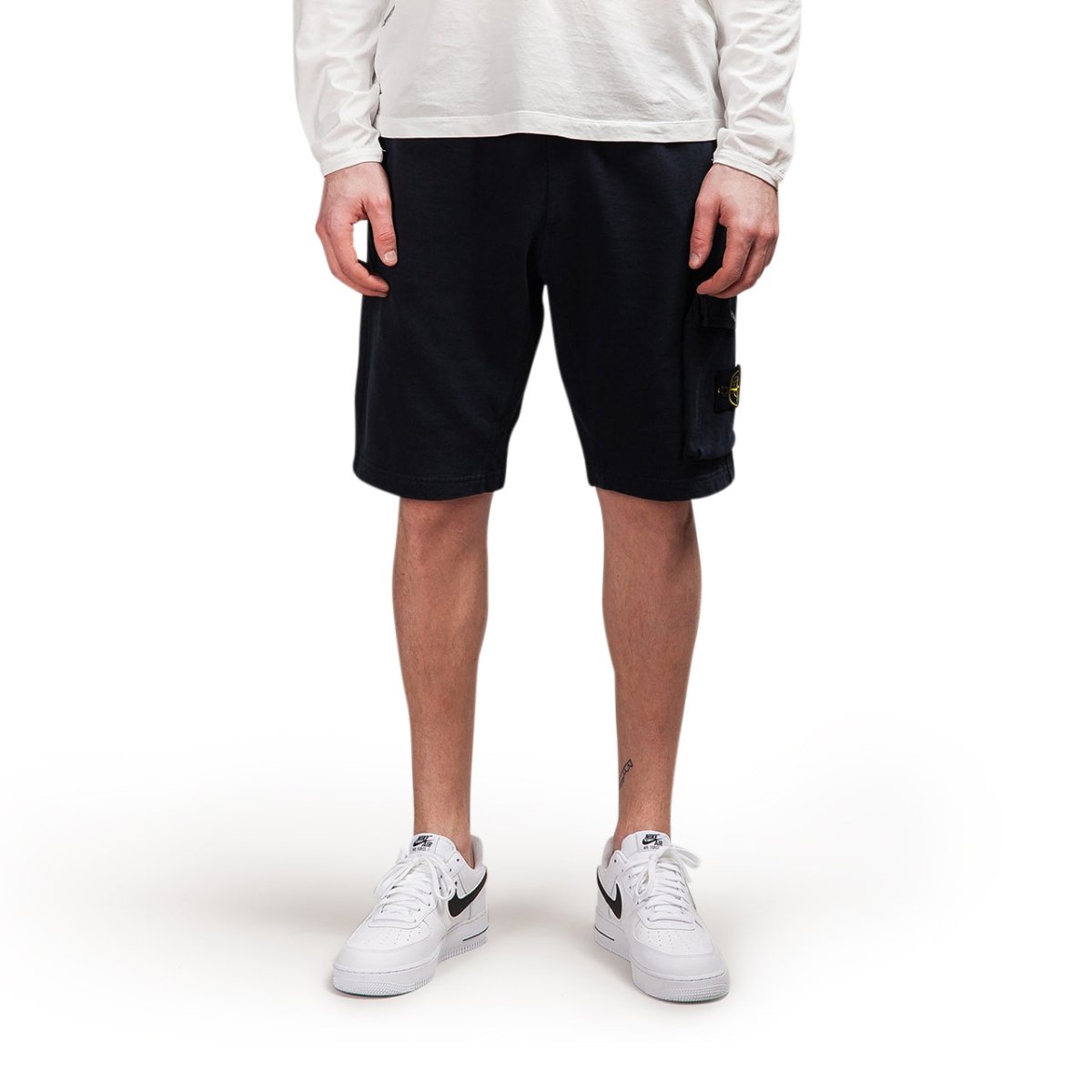 Stone Island Bermuda Shorts (Navy)  - Allike Store