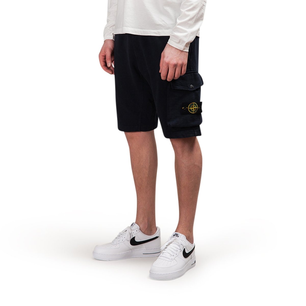 Stone Island Bermuda Shorts (Navy)  - Allike Store