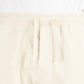 Stone Island Cotton Fleece Bermuda Cargo Shorts (Beige)  - Allike Store