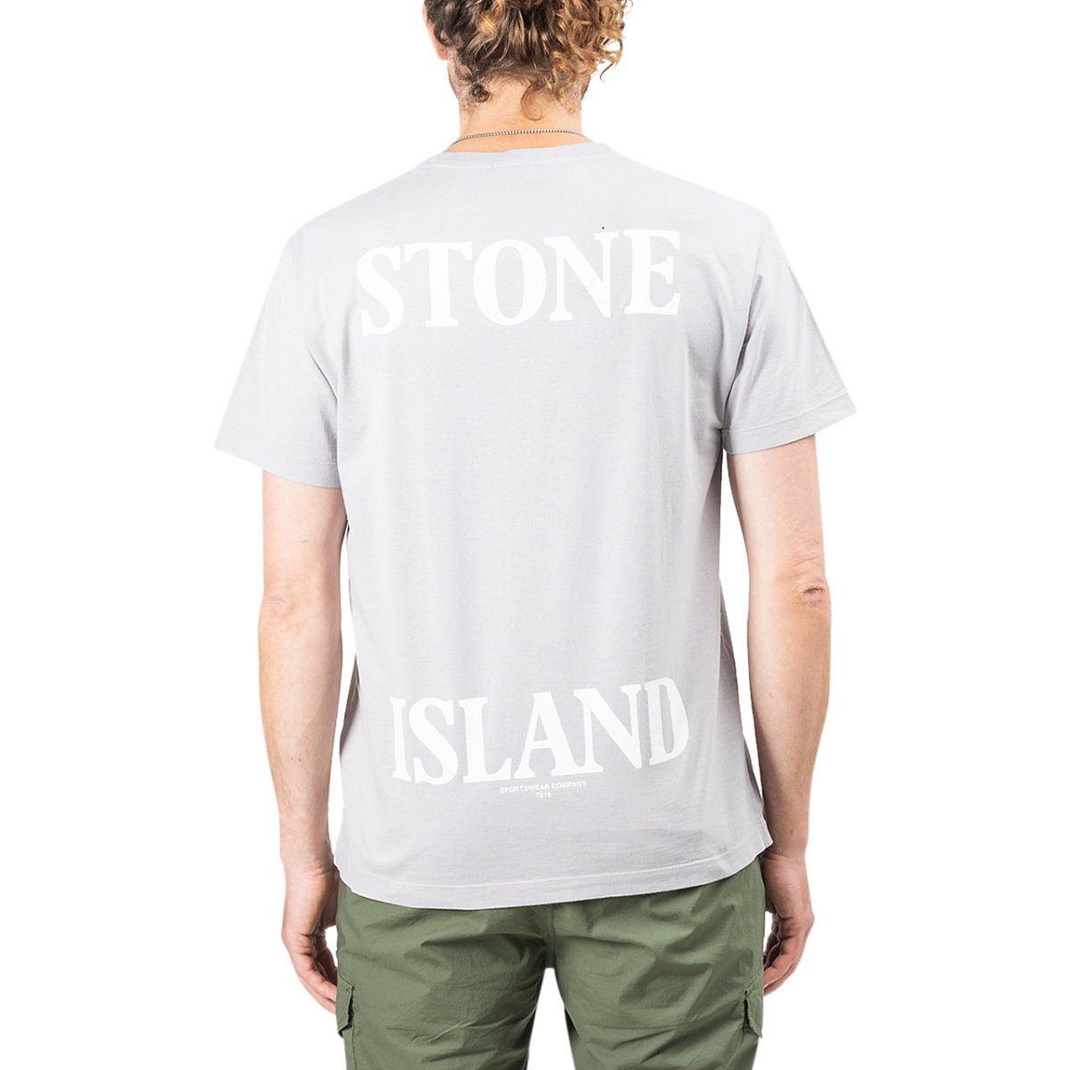 Stone Island 'Data Scan' T-Shirt (Grau)  - Allike Store