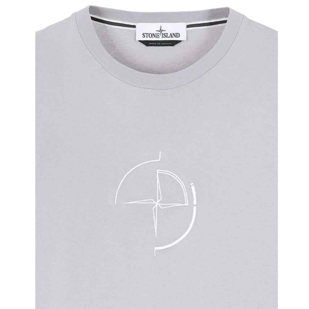 Stone Island 'Data Scan' T-Shirt (Grau)  - Allike Store