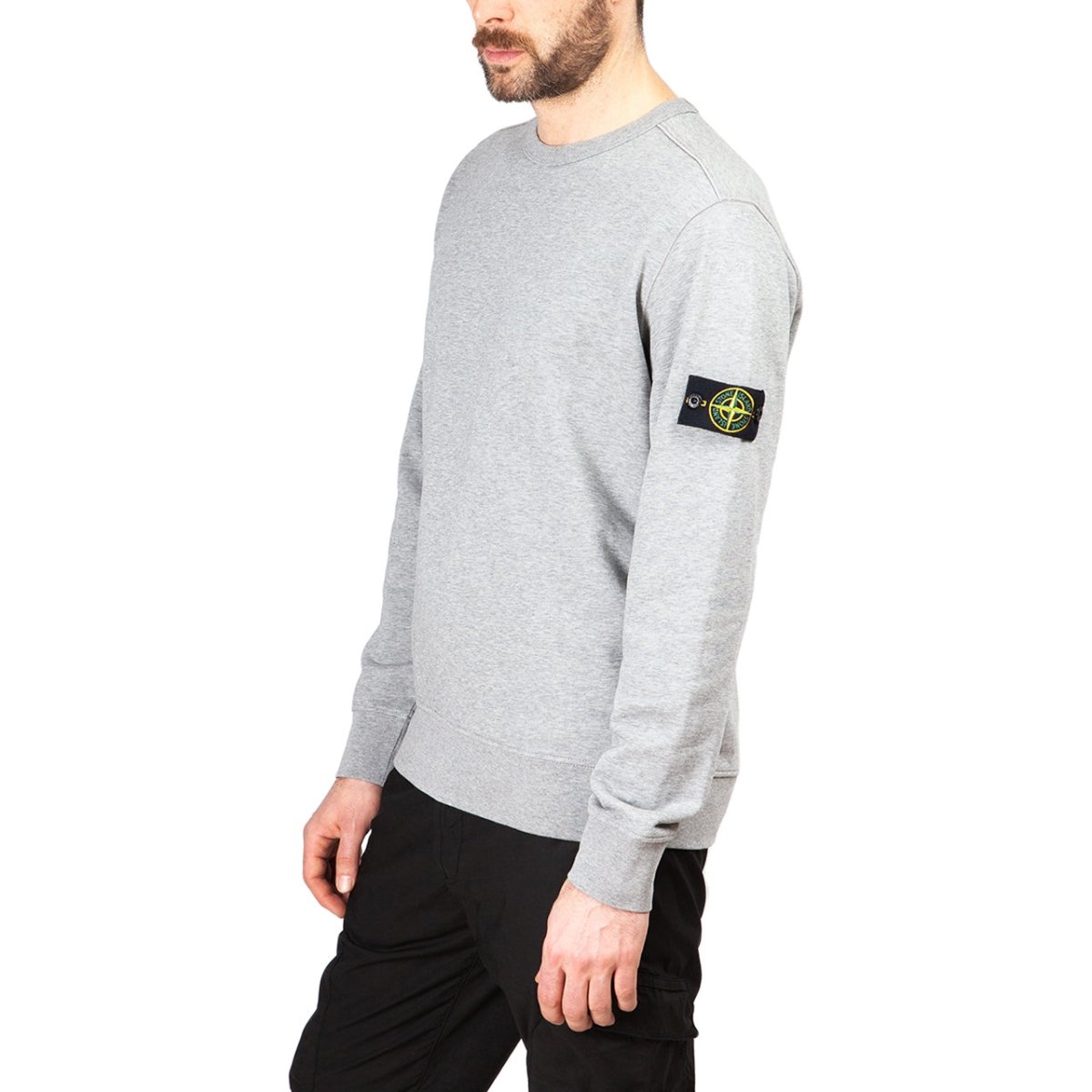 Stone island garment hotsell dyed crew sweat