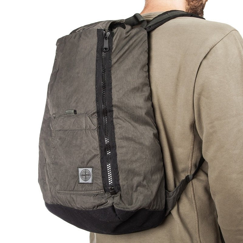 Stone Island GD Compact Nylon Backpack (Olive)  - Allike Store