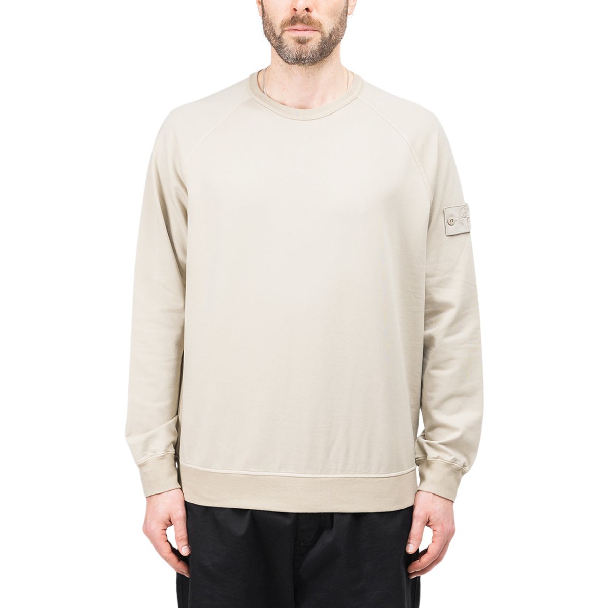 Stone Island Ghost Piece Sweatshirt (Beige) 7415659F3.V0090 – Allike Store