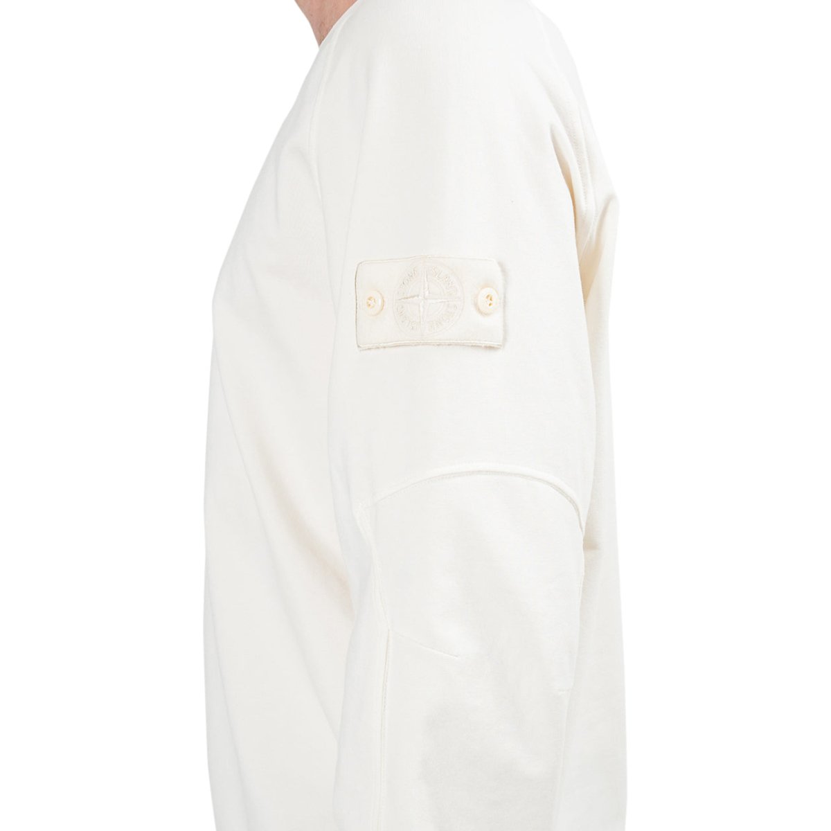 Stone Island 'Ghost Piece' Sweatshirt (Weiß)  - Allike Store