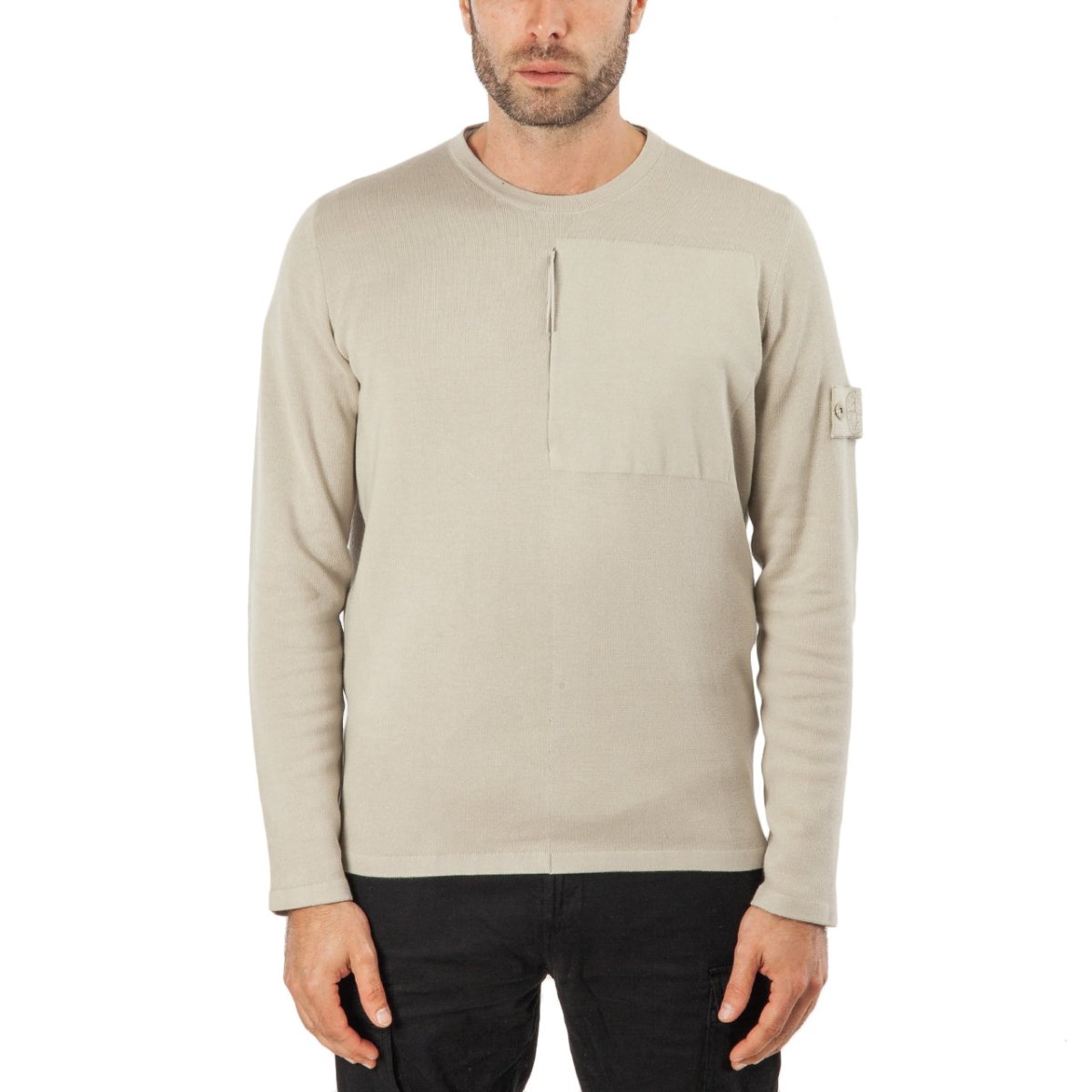 Stone Island Ghost Sweater (Beige)  - Allike Store