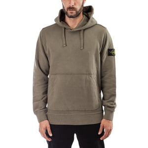 Stone Island Hooded Sweater (Oliv)  - Allike Store
