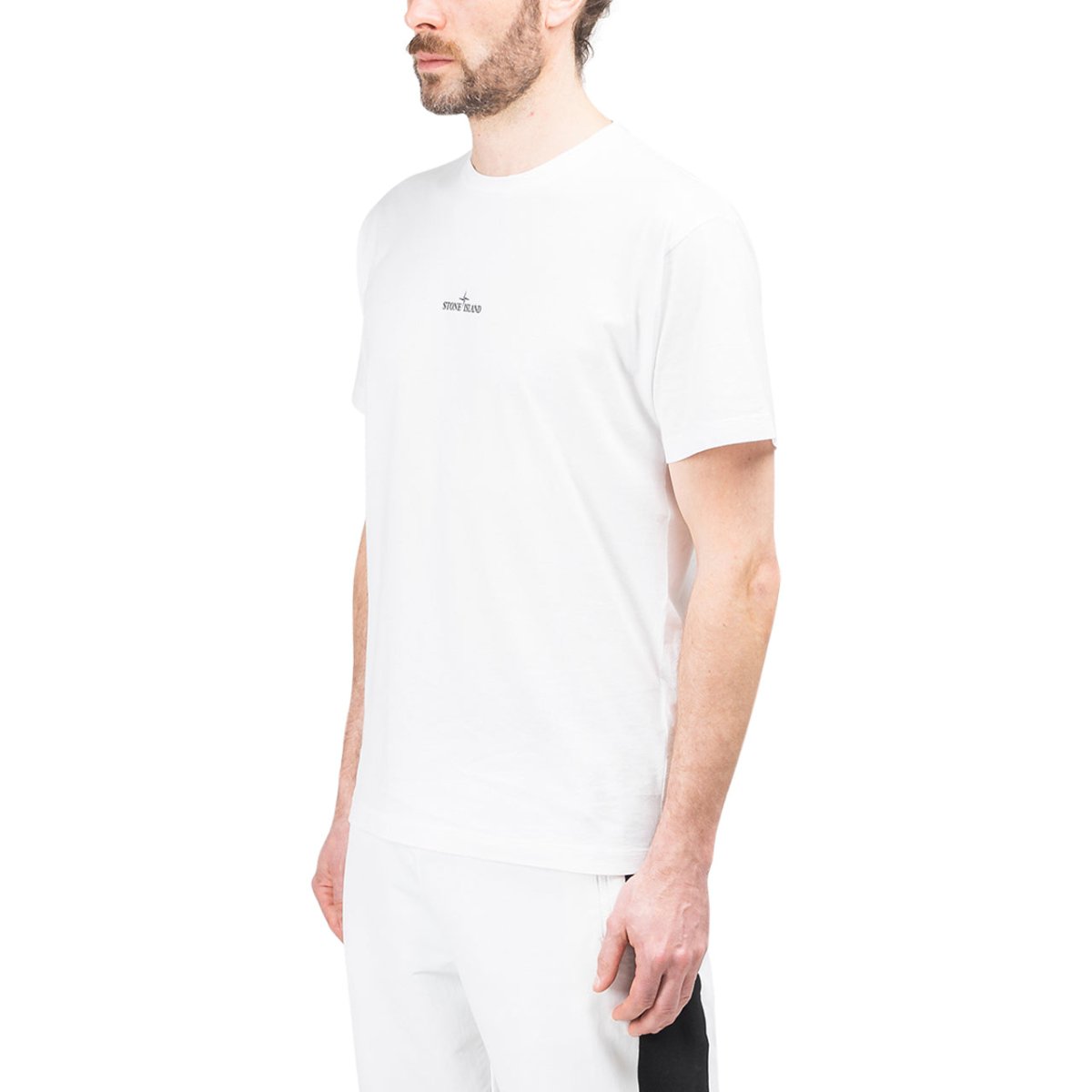 Stone Island Marble Three T-Shirt (Weiß)  - Allike Store