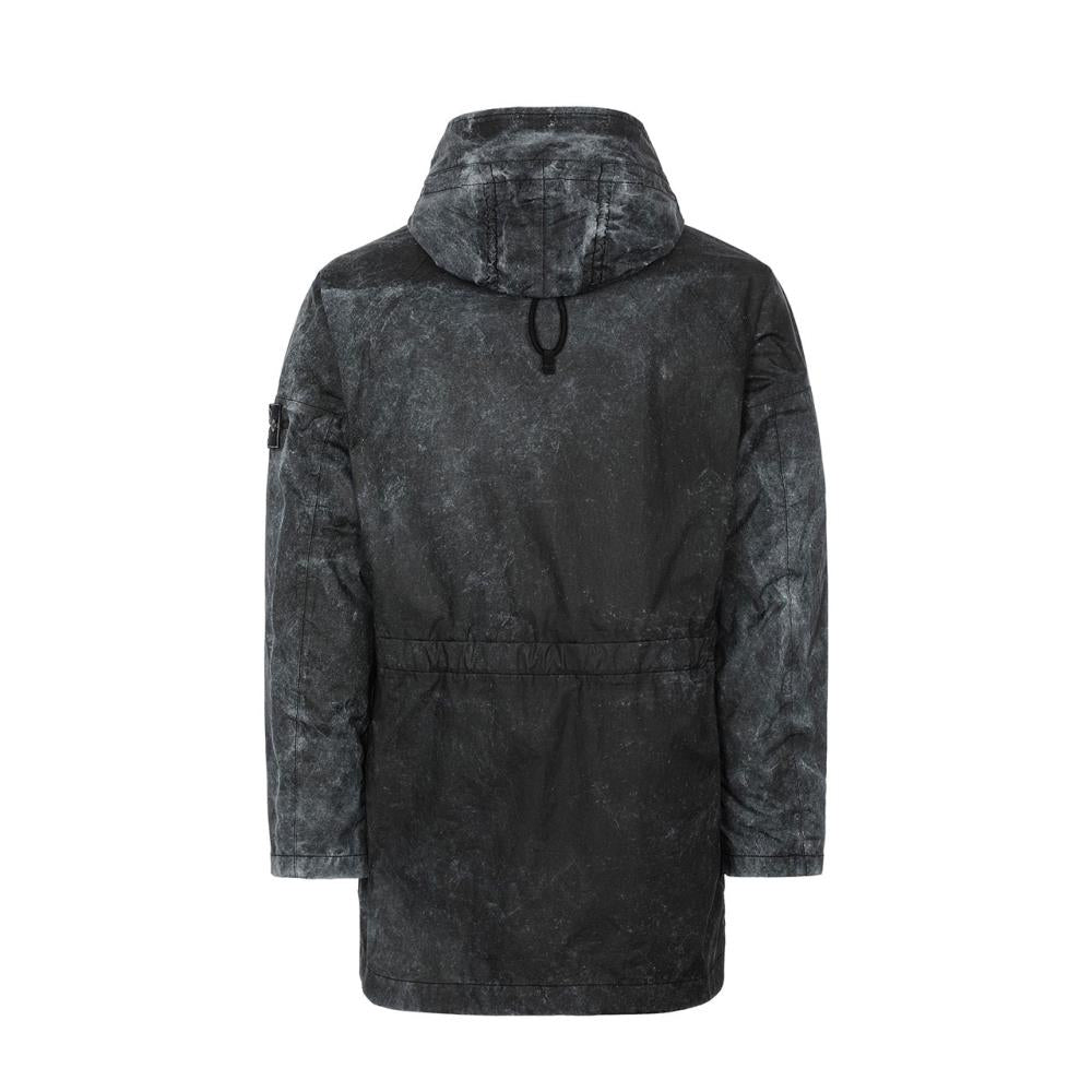 Stone Island Membrana 3L Dust Color Finish Jacket (Black)