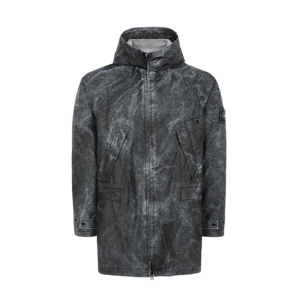 Stone Island Membrana 3L Dust Color Finish Jacket Black 721570124.V0029 Allike Store