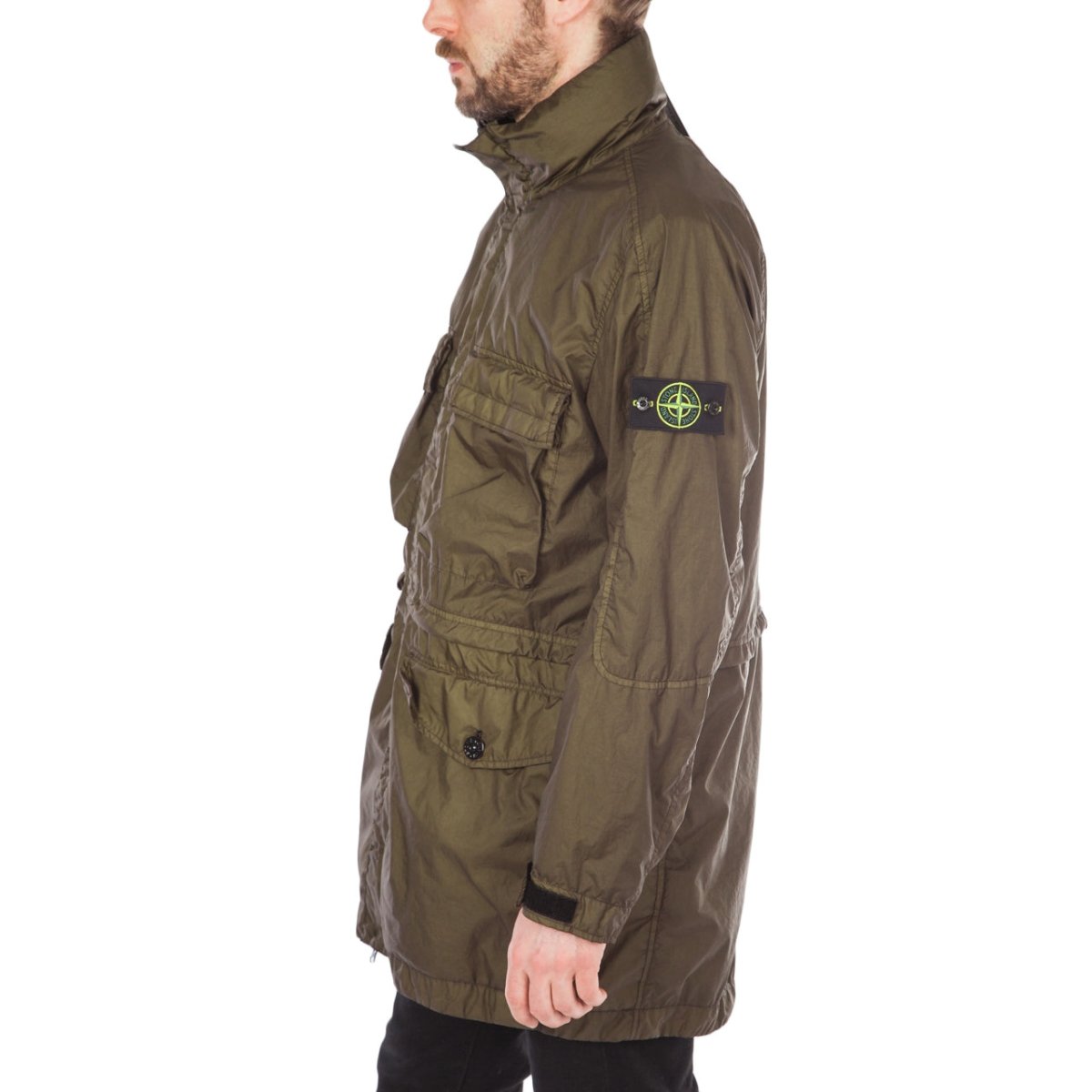 Stone Island Membrana 3L TC Jacket (Militärgrün)  - Allike Store