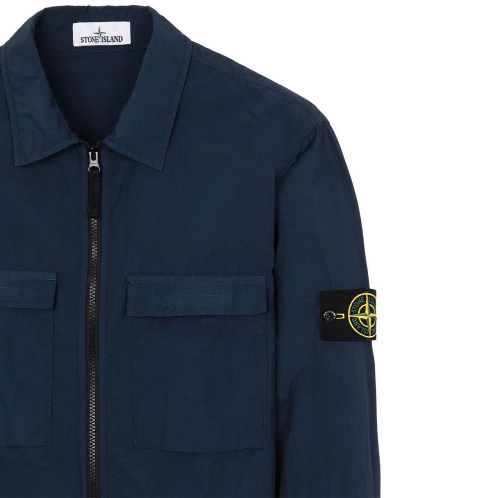 Stone Island Naslan Light Overshirt Navy 721511102.V0028 Allike Store