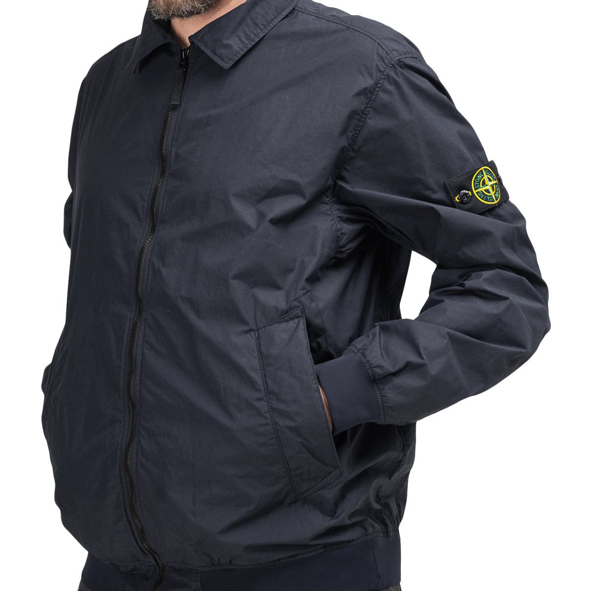 Stone Island Naslan Light Watro Jacket (Navy)