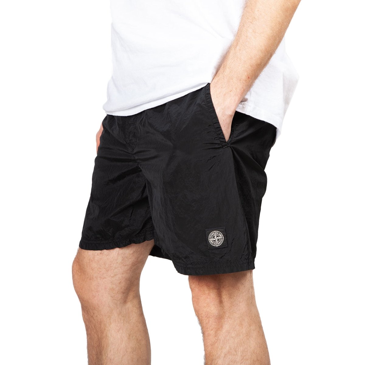 Stone island swim store shorts black