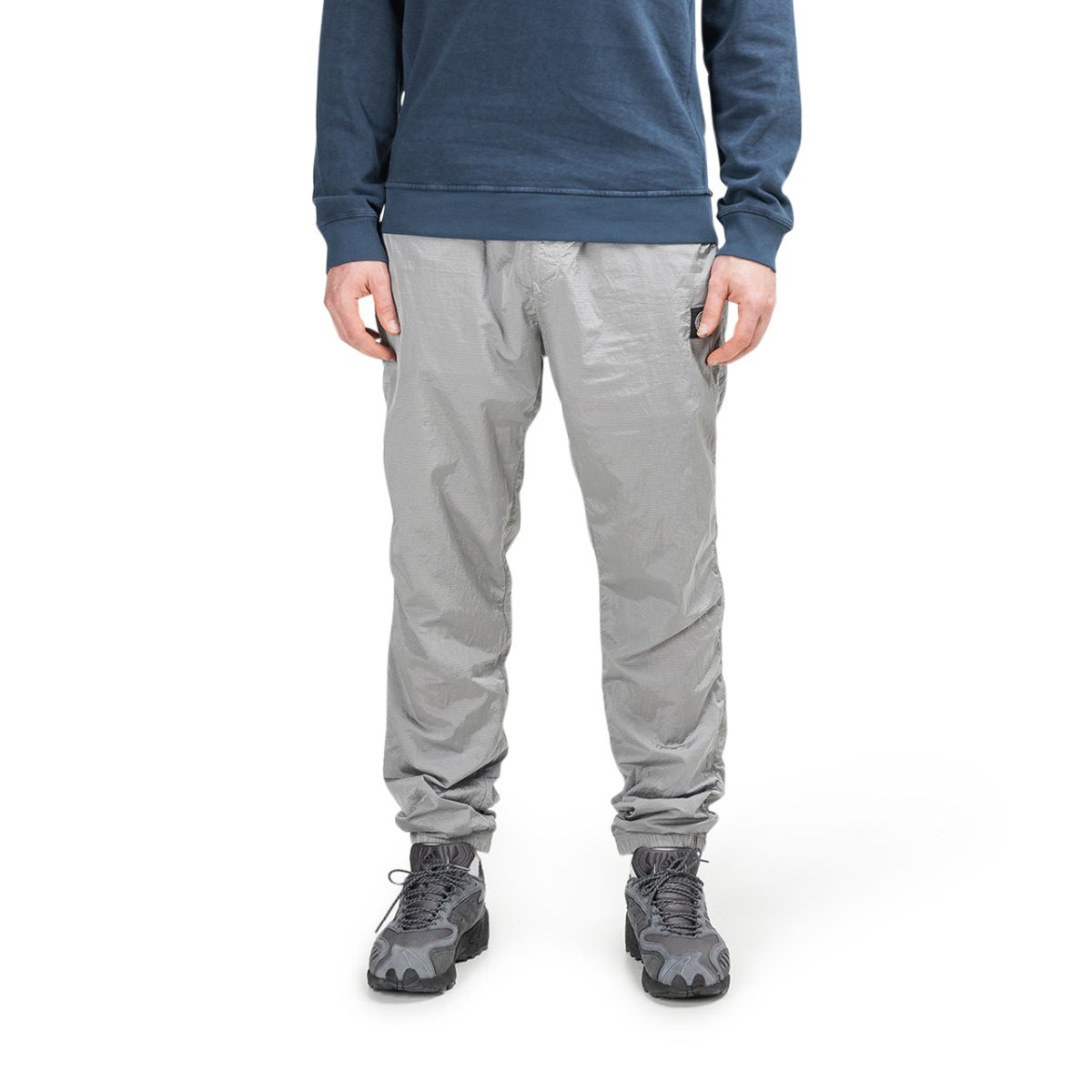 Stone Island Nylon Metal Ripstop Pants (Silber)  - Allike Store