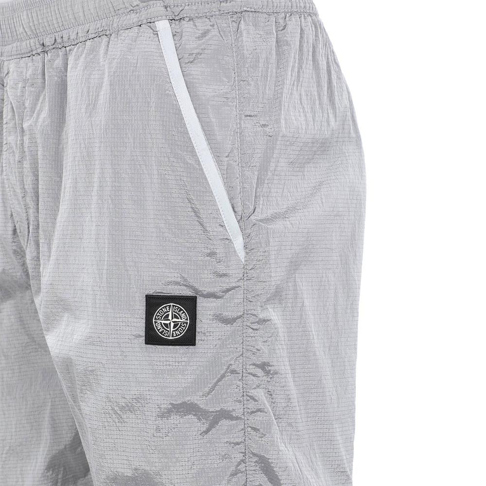 Stone Island Nylon Metal Ripstop Pants (Silber)  - Allike Store