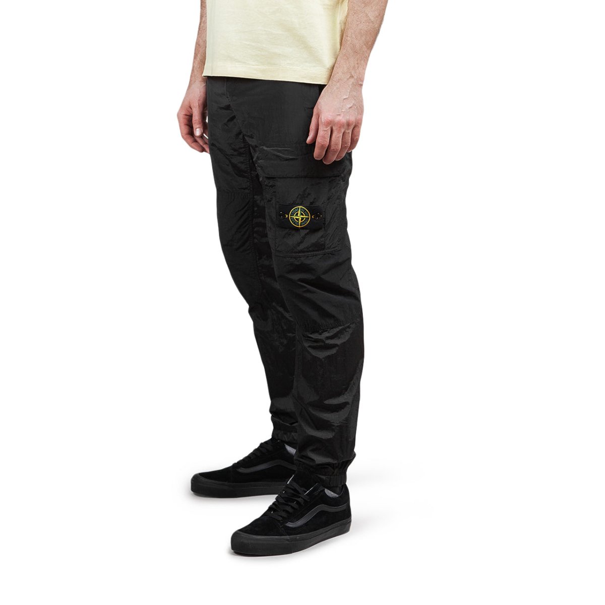 Stone Island Nylon Metal Ripstop Track Pants Black 701530617.V0029 Allike Store