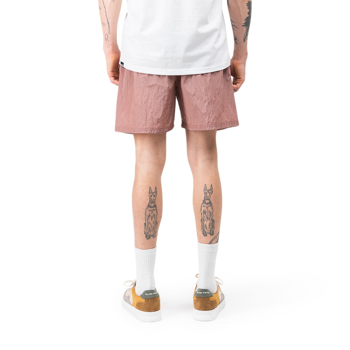 Stone Island Nylon Metal Swim Shorts (Rosa)  - Allike Store