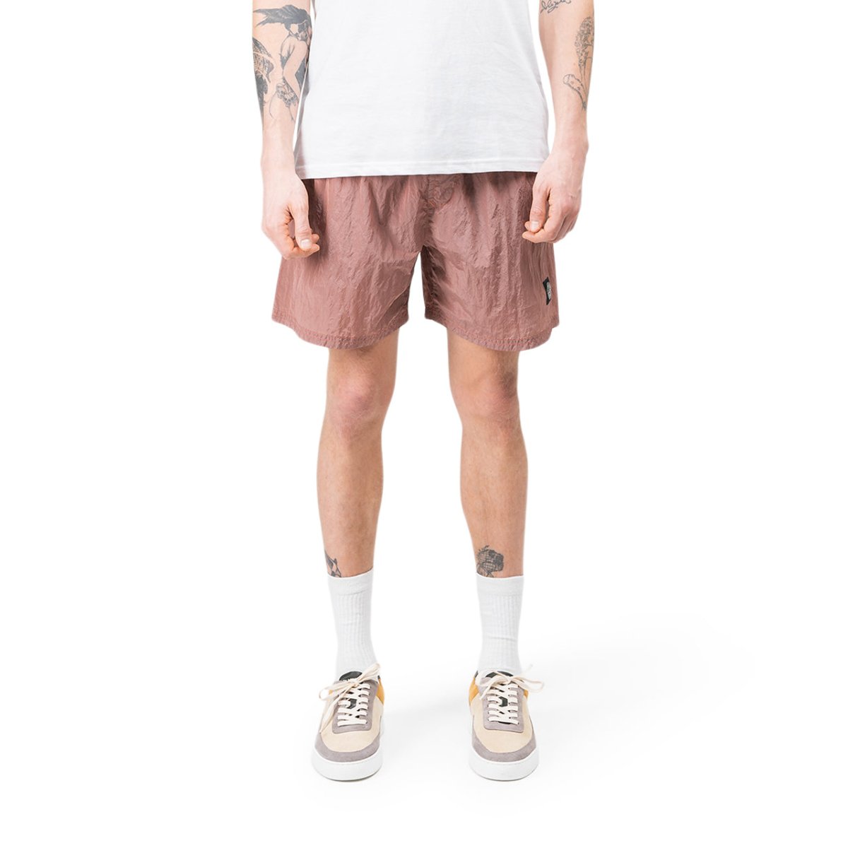 Stone Island Nylon Metal Swim Shorts (Rosa)  - Allike Store