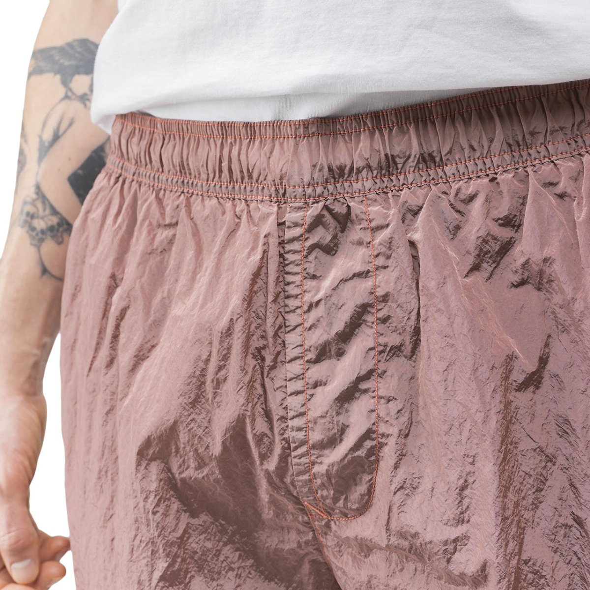 Stone Island Nylon Metal Swim Shorts (Rosa)  - Allike Store