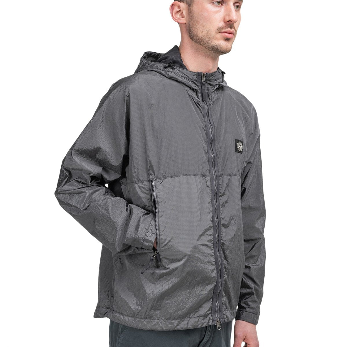 Stone Island Nylon Metal Watro Ripstop Jacket (Anthrazit)  - Allike Store